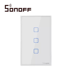 T2US3C APAGADOR DE PARED TOUCH ON/OFF SONOFF INALAMBRICO WIFI CON TEMPORIZADOR