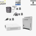 KH1080P8BFH KIT TurboHD 2MP 8 Canales C/audio por coaxitron