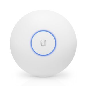 UAP-AC-LR Access Point UBIQUITI NETWORKS UniFi de largo alcance doble banda 802.11ac MIMO 2X2, PoE 802.3af, hasta 250 dispositivos, hasta 867 Mbps